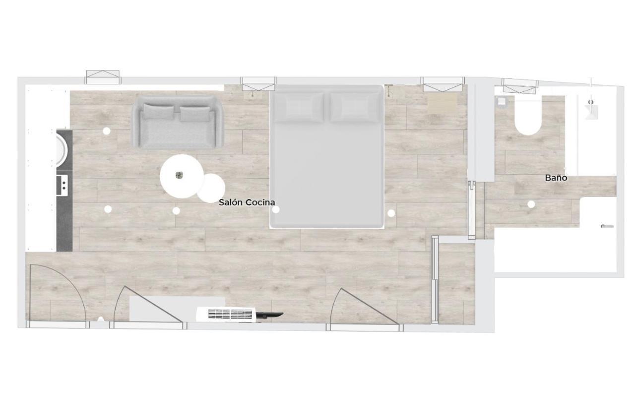 Apartamento Madrid Junto Palacio Real Buitenkant foto